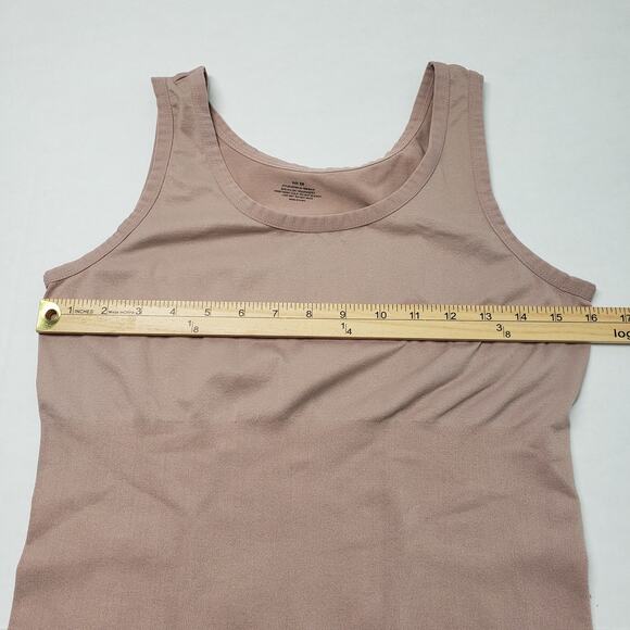 Shaping Tank Top Womens 2X Blush Seamless Shapewear Sleeveless Slimming Control - Picture 4 of 14